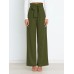 Casual and versatile wide-leg temperament trousers for the workplace