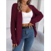 Fall/Winter Casual Long Sleeve Knit Sweater Cardigan