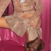 Western Cowgirl Style Mini Pleated Skirt Short Skirt